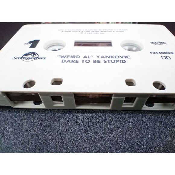 Weird Al Yankovic Dare To Be Stupid Cassette Tape Vintage 1985 CBS Records - Picture 8 of 16